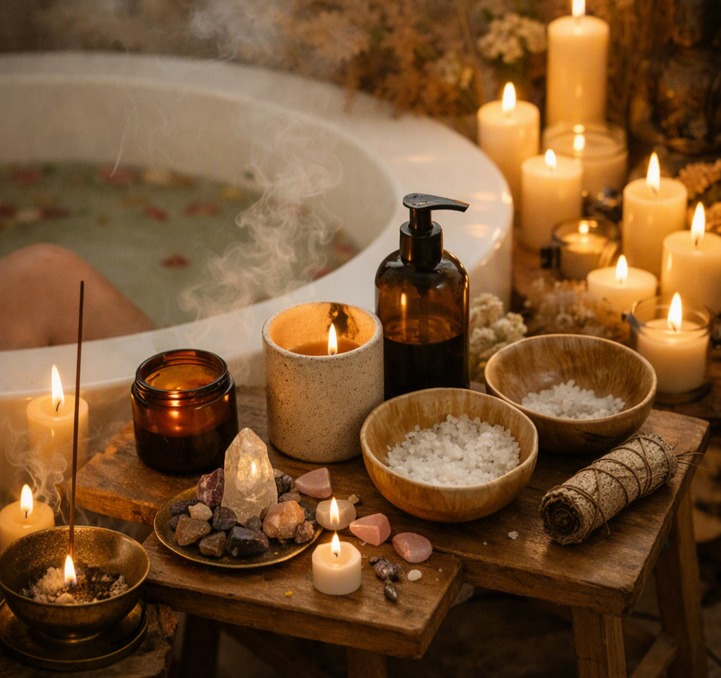 Comment préparer un bain rituel purification à la maison