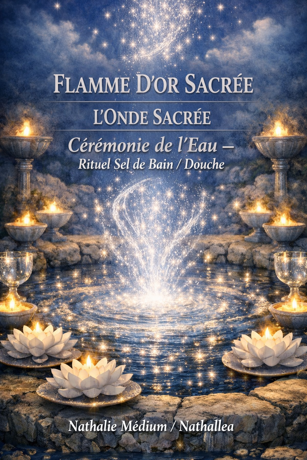 Rituel sels de bains /douches : Flamme d'Or Sacrée