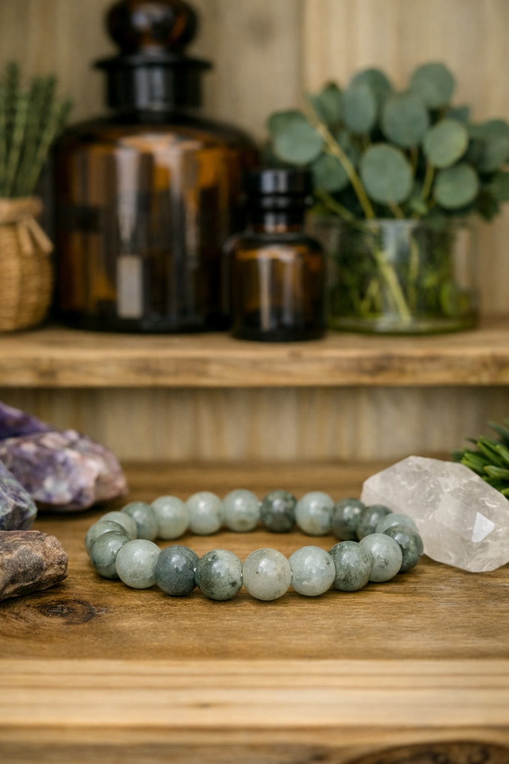 Bracelet en Labradorite 8mm
