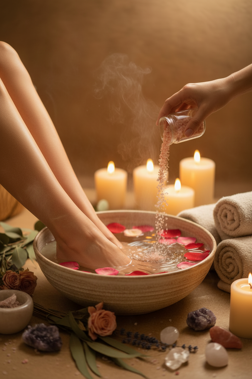 Sels de bains rituels renaissance Cœur Sacré -220g