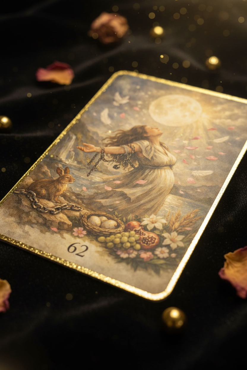 Gros plan carte oracle
